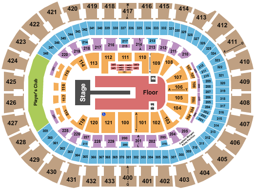 Capital One Arena Florence + The Machine Seating Chart